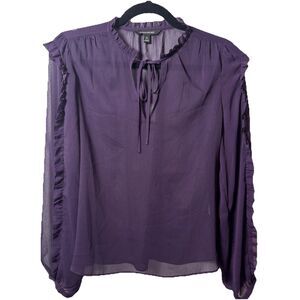 Banana Republic XS sheer blouse